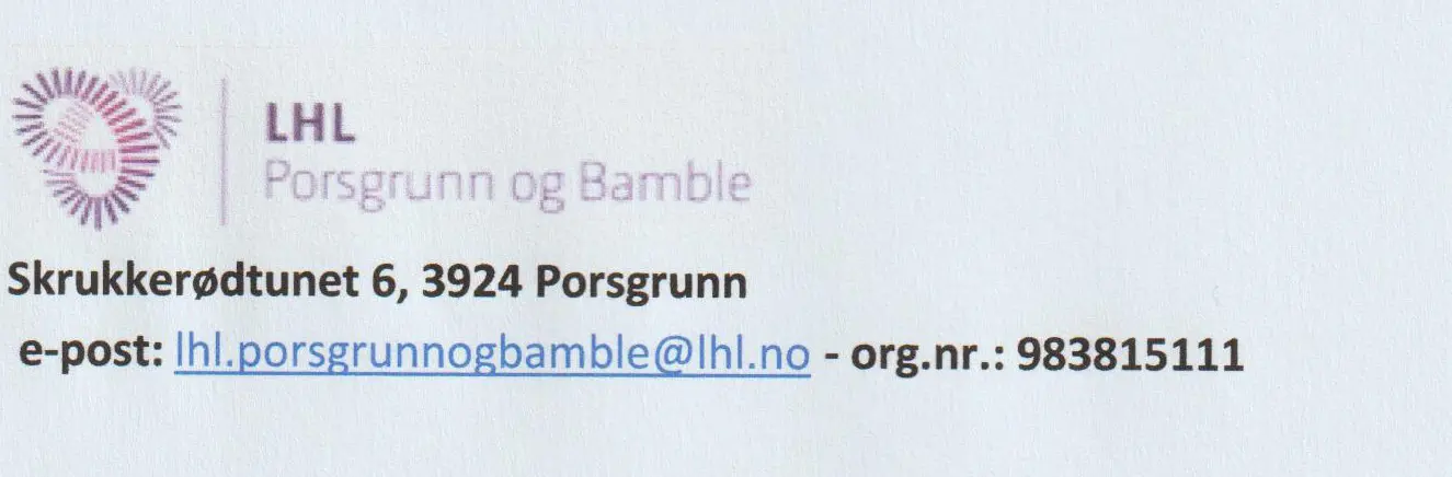 logo bilde LHL Porsgrunn og Bamble