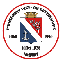 logo bilde Porsgrunn Pike- og guttekorps