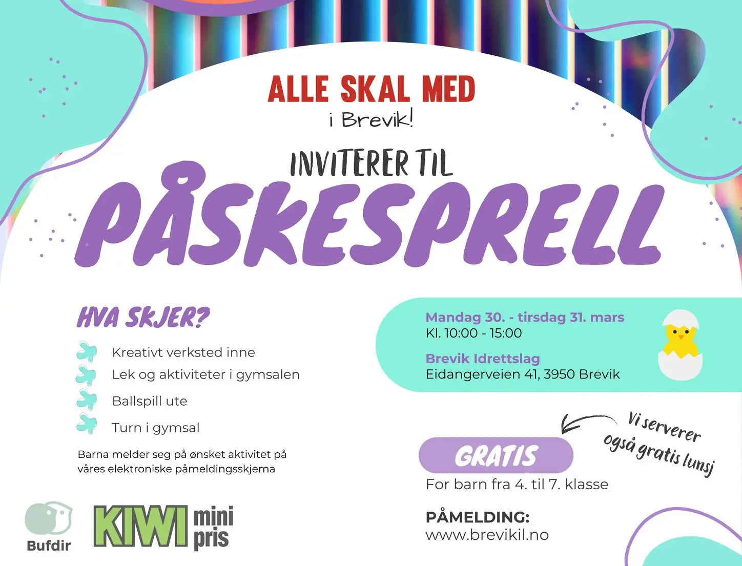 bilde_Brevik Idrettslag påskesprell